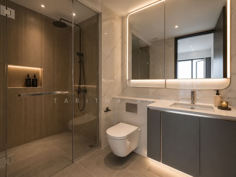 AMO Residence, 21 Ang Mo Kio Rise, 2 Bedrooms, 743 sqft, Condominium For Sale, by Tabitha Anna, 500142140 - Bathroom - PropertyGuru.com.sg