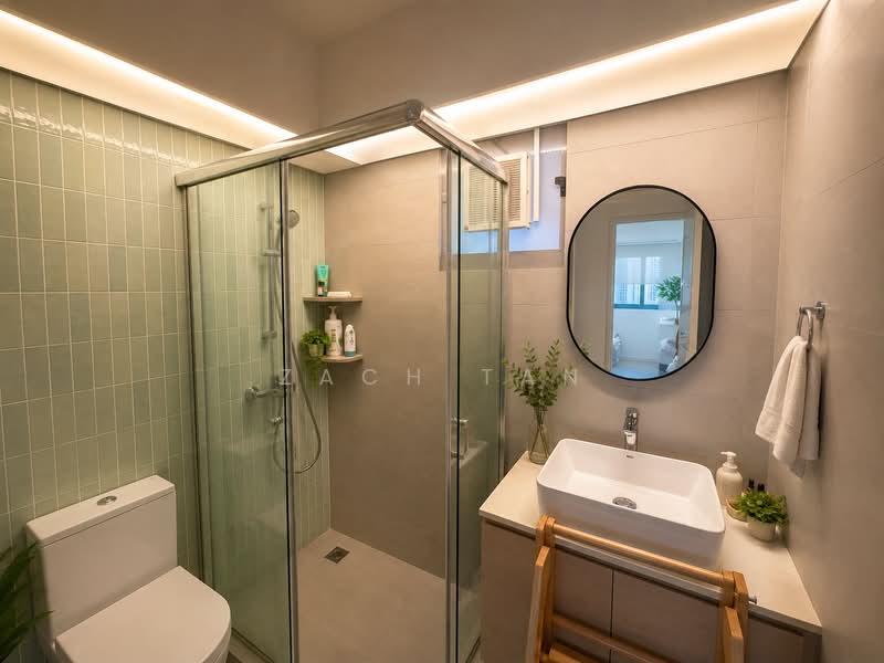 418B Fernvale Link, 418B Fernvale Link, 3 Bedrooms, 94 sqft, HDB Flat For Sale, by Zach Tan, 500142188 - Bathroom - PropertyGuru.com.sg