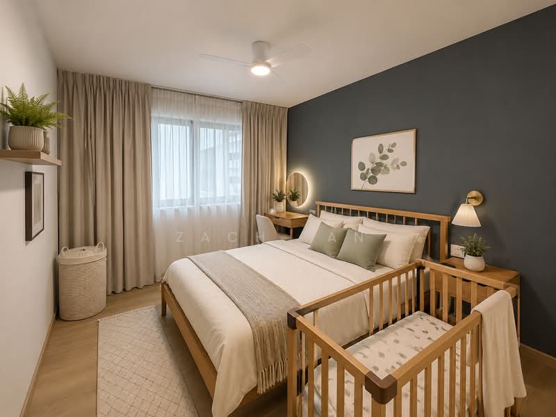 418B Fernvale Link, 418B Fernvale Link, 3 Bedrooms, 94 sqft, HDB Flat For Sale, by Zach Tan, 500142188 - Bedroom - PropertyGuru.com.sg