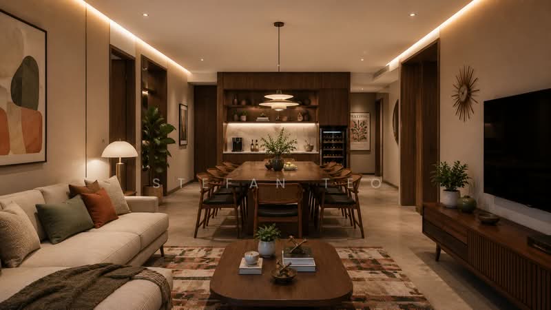 CHEAP & UNDERVALUED PSF | 1777 SQFT 5 BEDROOM starting frm 21xx psf | NAN HUA PRIMARY | NEAR MRT, , 5 Bedrooms, 1,777 sqft, Condominium For Sale, by Stefan Teo, 500142190 - Living Room - PropertyGuru.com.sg