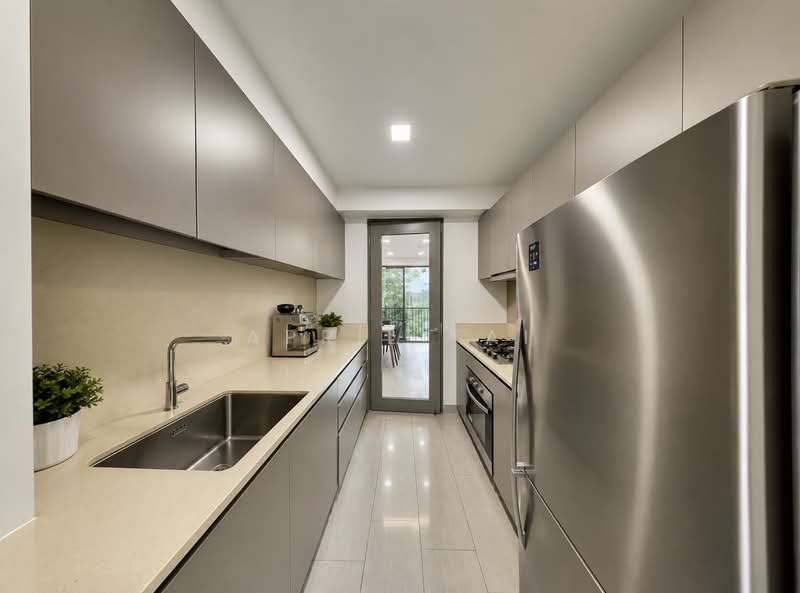 Waterwoods, Punggol Field Walk, 2 Bedrooms, 807 sqft, Executive Condominium For Sale, by April Tai, 500142215 - Kitchen - PropertyGuru.com.sg