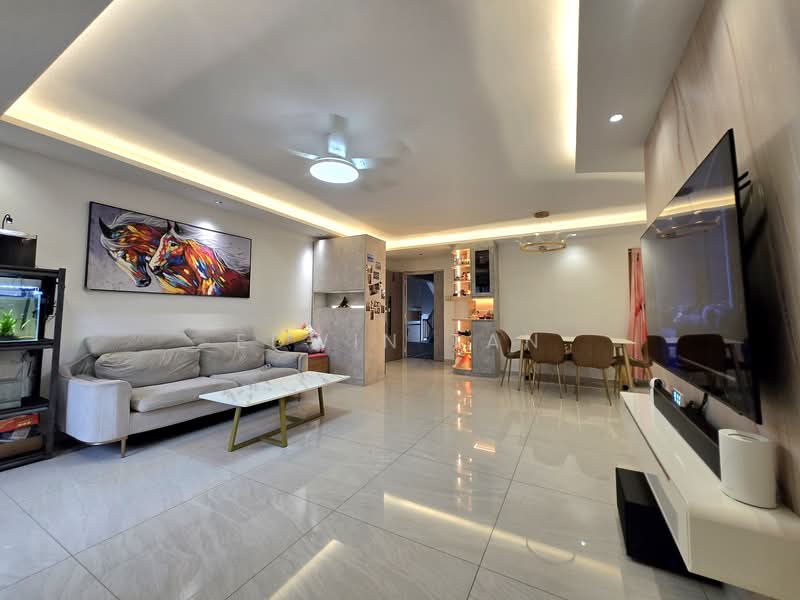 128 Rivervale Street, 128 Rivervale Street, 3 Bedrooms, 1,292 sqft, HDB Flat For Sale, by Edwin Tan, 500142217 - Living Room - PropertyGuru.com.sg