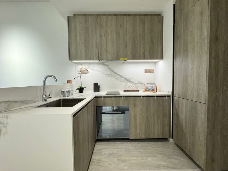 Leedon Green, 32 Leedon Heights, 1 Bedroom, 474 sqft, Condominium For Sale, by Elizabeth Chua, 500142248 - Kitchen - PropertyGuru.com.sg
