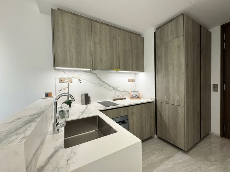 Leedon Green, 32 Leedon Heights, 1 Bedroom, 474 sqft, Condominium For Sale, by Elizabeth Chua, 500142248 - Kitchen - PropertyGuru.com.sg