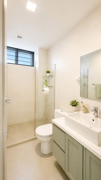 Waringin Park, Waringin Park, 4 Bedrooms, 2,000 sqft, Terraced House For Sale, by Lynn Tiang, 500142253 - Bathroom - PropertyGuru.com.sg