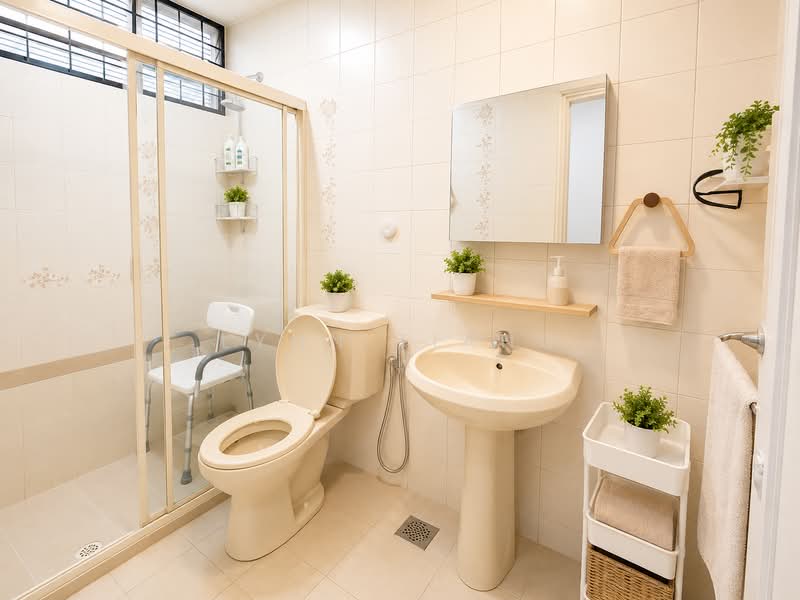 Waringin Park, Waringin Park, 4 Bedrooms, 2,000 sqft, Terraced House For Sale, by Lynn Tiang, 500142253 - Bathroom - PropertyGuru.com.sg