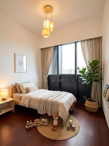 Lentor Modern, 7 Lentor Central, 2 Bedrooms, 732 sqft, Condominium For Sale, by Kua WanTing, 500142260 - Bedroom - ID Inspo - PropertyGuru.com.sg
