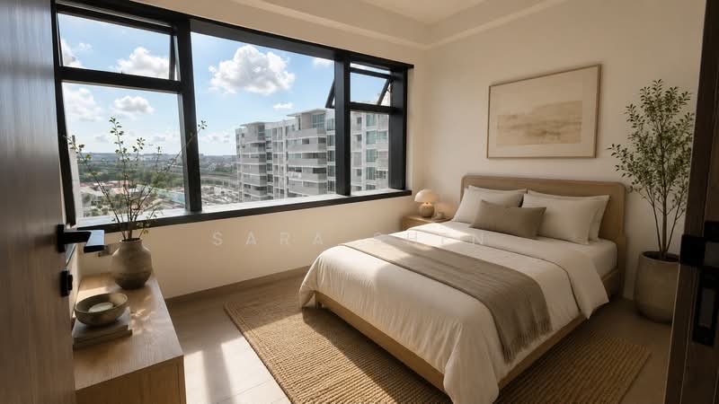 Sceneca Residence, Tanah Merah Kechil Link, 3 Bedrooms, 904 sqft, Condominium For Sale, by Sara Shen, 500142269 - Bedroom - PropertyGuru.com.sg