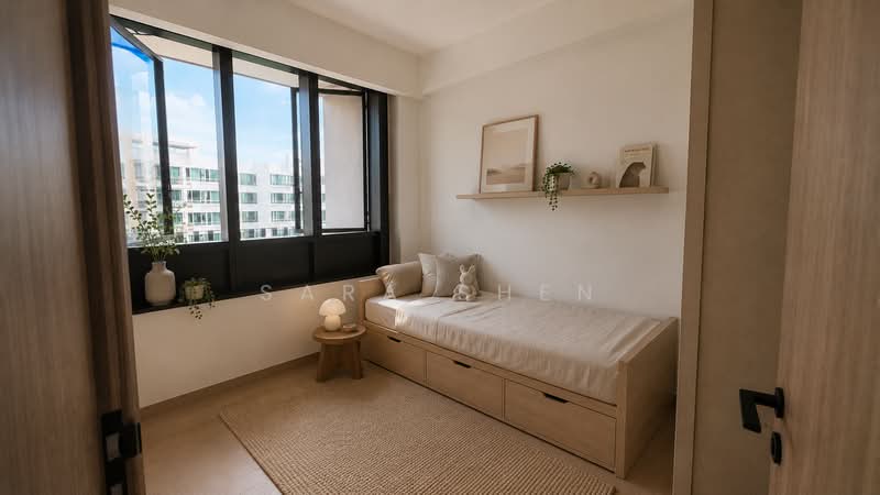 Sceneca Residence, Tanah Merah Kechil Link, 3 Bedrooms, 904 sqft, Condominium For Sale, by Sara Shen, 500142269 - Bedroom - PropertyGuru.com.sg