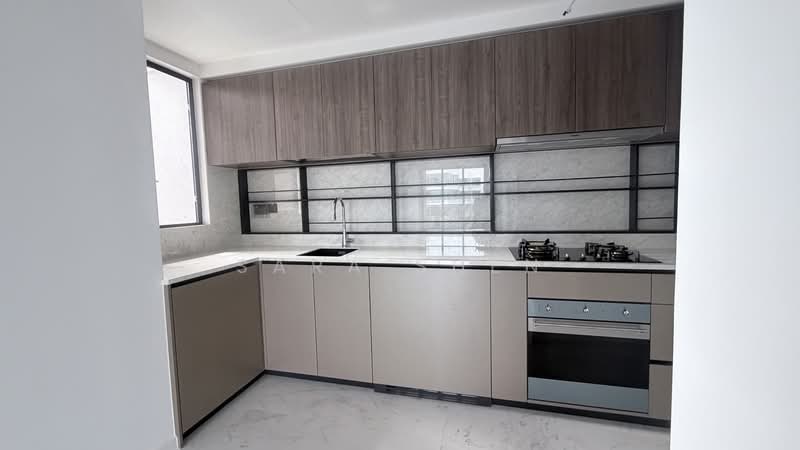Sceneca Residence, Tanah Merah Kechil Link, 3 Bedrooms, 904 sqft, Condominium For Sale, by Sara Shen, 500142269 - Kitchen - PropertyGuru.com.sg