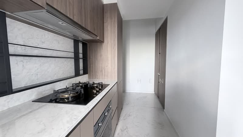 Sceneca Residence, Tanah Merah Kechil Link, 3 Bedrooms, 904 sqft, Condominium For Sale, by Sara Shen, 500142269 - Kitchen - PropertyGuru.com.sg