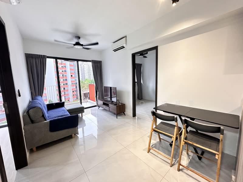 Riverfront Residences, 53 Hougang Avenue 7, 2 Bedrooms, 614 sqft, Condominium For Rent, by Evelyn Neo 梁慧雯, 500142273 - Living Room - PropertyGuru.com.sg