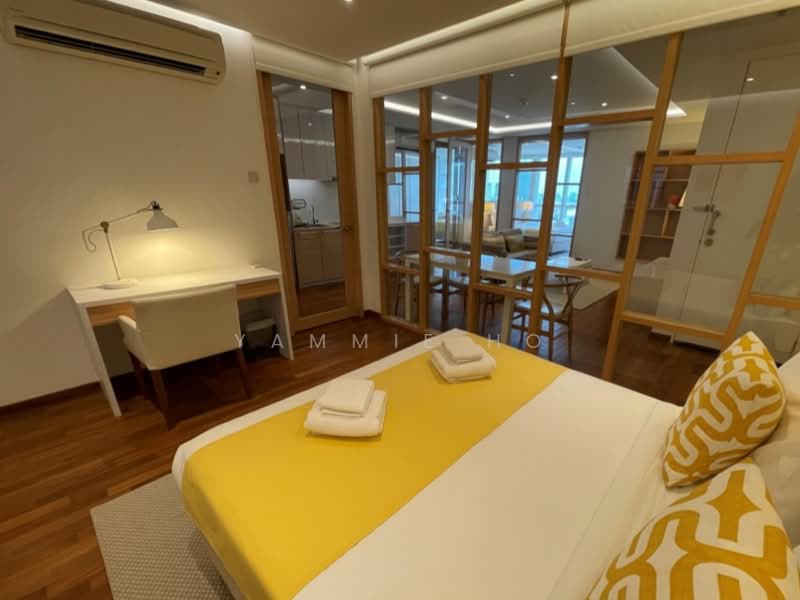One North Bridge, 1 North Bridge Road, 2 Bedrooms, 885 sqft, Apartment For Rent, by Yammie Ho, 500142299 - Bedroom - PropertyGuru.com.sg
