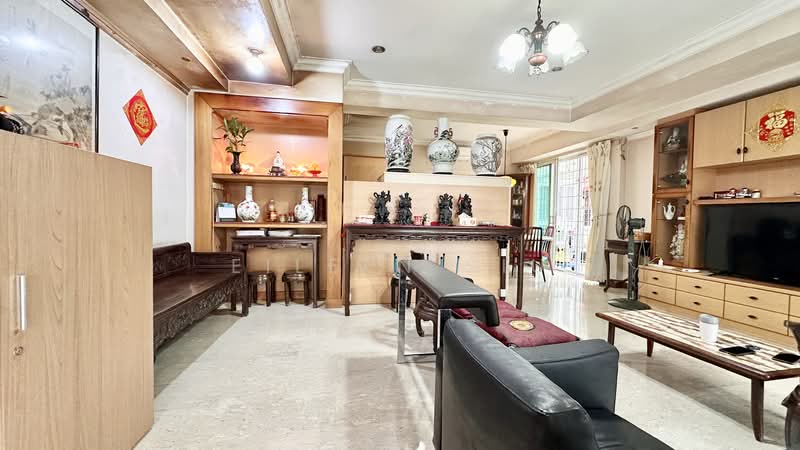 Corner Terrace Almond Crescent, Almond Crescent, 5 Bedrooms, 3,185 sqft, Corner Terrace For Sale, by Eileen Siu, 500142369 - Living Room - PropertyGuru.com.sg