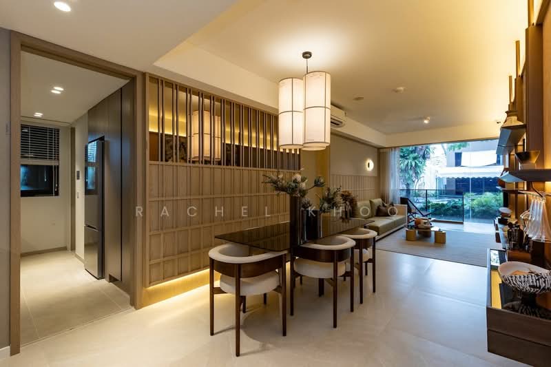 Nava Grove, 38 Pine Grove, 2 Bedrooms, 786 sqft, Condominium For Sale, by Rachel Khoo, 500142388 - Dining Room - PropertyGuru.com.sg