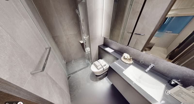 The Collective At One Sophia, 1A Sophia Road, 3 Bedrooms, 1,023 sqft, Condominium For Sale, by Vanessa Ding, 500142421 - Bathroom - PropertyGuru.com.sg