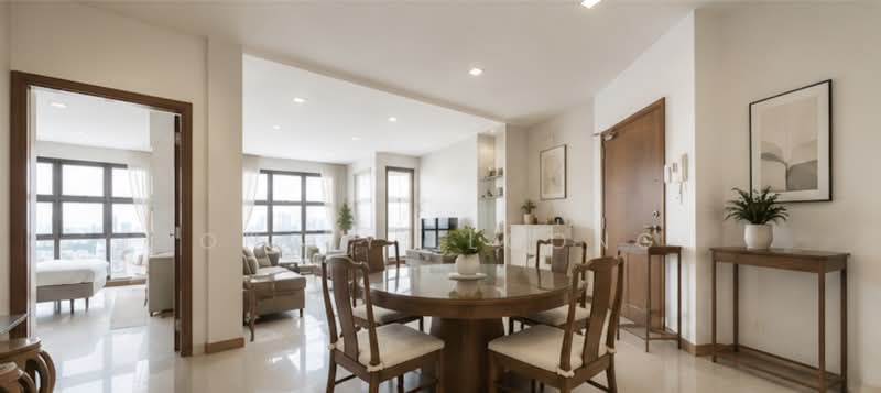 Boonview, 1 Marymount Terrace, 3 Bedrooms, 1,292 sqft, Condominium For Sale, by Ong Yi Loong, 500142431 - Dining Room (Artist Impression) - PropertyGuru.com.sg