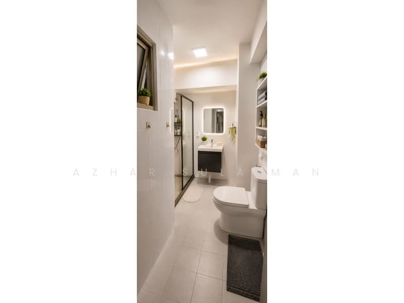 138 Edgedale Plains, 138 Edgedale Plains, 3 Bedrooms, 1,195 sqft, HDB Flat For Sale, by Azhar Sulaiman, 500142456 - Bathroom - PropertyGuru.com.sg