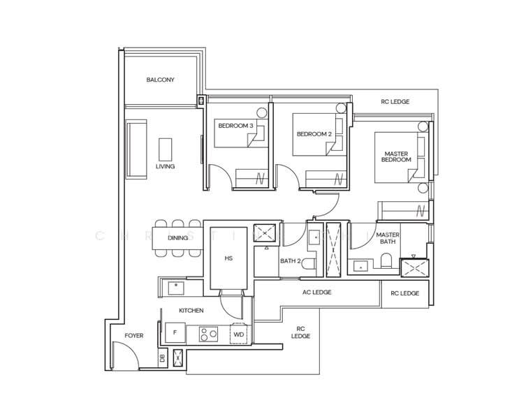 CHEAP!!FREEHOLD!!NEAR MRT!! MINS TO CBD, , 3 Bedrooms, 969 sqft, Condominium For Sale, by Christine Chin, 500142516 - PropertyGuru.com.sg