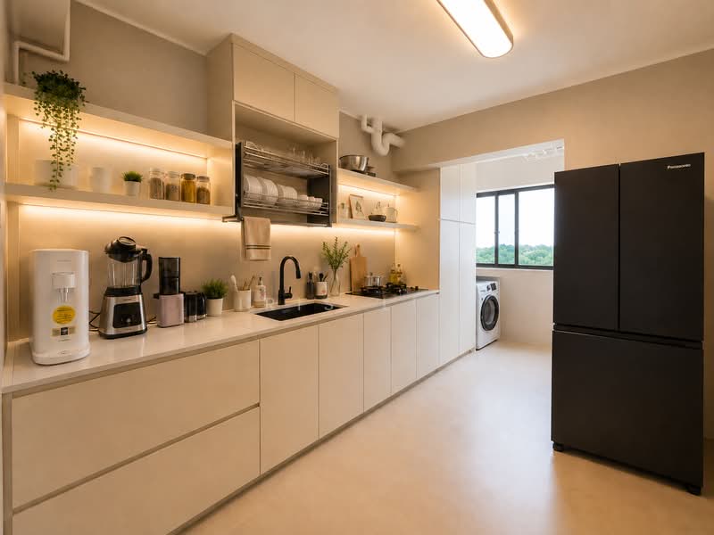 443 Choa Chu Kang Avenue 4, 443 Choa Chu Kang Avenue 4, 3 Bedrooms, 969 sqft, HDB Flat For Sale, by Iris Lim, 500142522 - Kitchen - PropertyGuru.com.sg