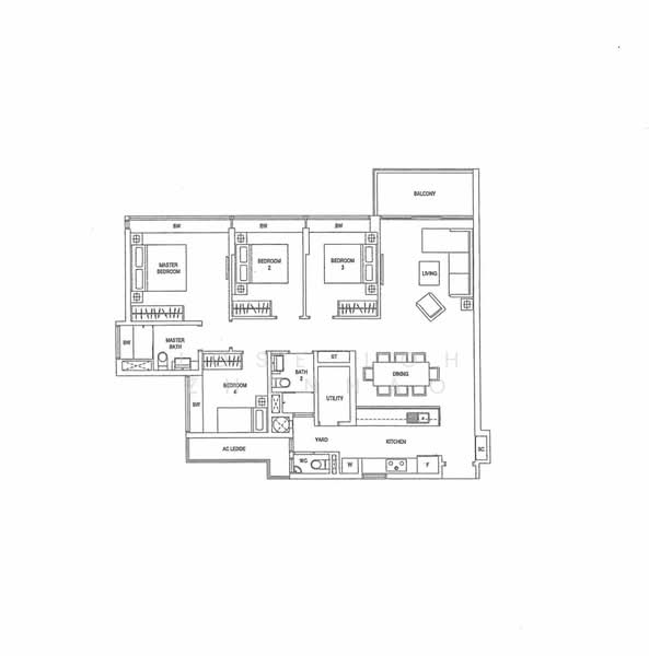 Waterfront Gold, 756 Bedok Reservoir Road, 4 Bedrooms, 1,378 sqft, Condominium For Sale, by Jose Loh Zhenhao, 500142597 - PropertyGuru.com.sg