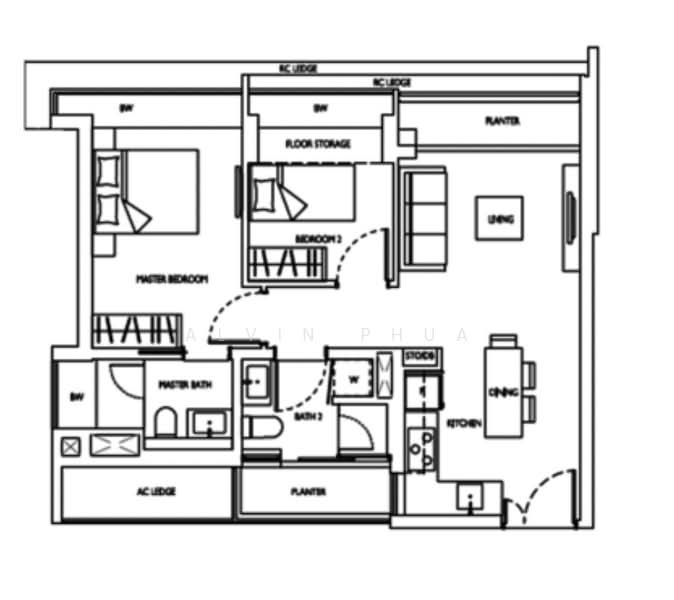 D'Nest, 133 Pasir Ris Grove, 2 Bedrooms, 753 sqft, Condominium For Rent, by Alvin Phua, 500142627 - PropertyGuru.com.sg