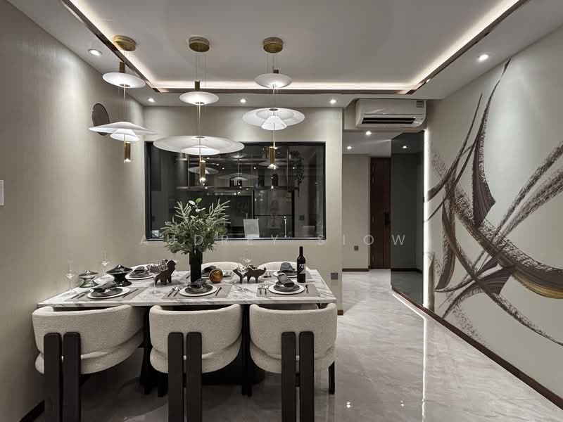 Undervalued 3BR! Doorstep to MRT, Near Serangoon. 1km to many primary schools, , 3 Bedrooms, 1,206 sqft, Condominium For Sale, by Audrey Siow, 500142669 - Dining Room - PropertyGuru.com.sg