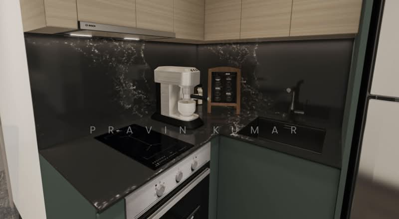 Ocho, , 2 Bedrooms, 700 sqft, Condominium For Sale, by Pravin Kumar, 500142676 - Kitchen - PropertyGuru.com.sg