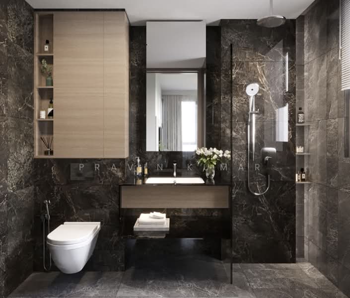 Ocho, , 2 Bedrooms, 700 sqft, Condominium For Sale, by Pravin Kumar, 500142676 - Bathroom - PropertyGuru.com.sg