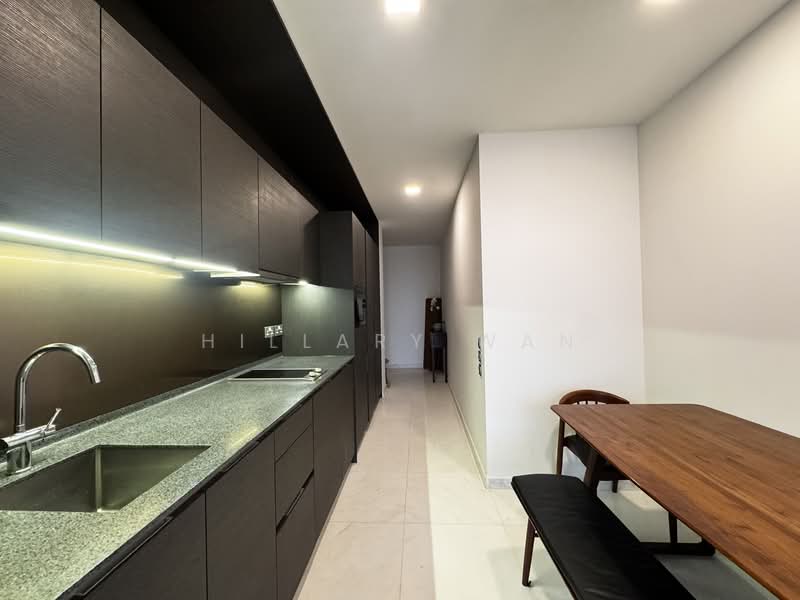 DUO Residences, 1 Fraser Street, 2 Bedrooms, 840 sqft, Apartment For Rent, by Hillary Wan, 500142681 - Kitchen - PropertyGuru.com.sg