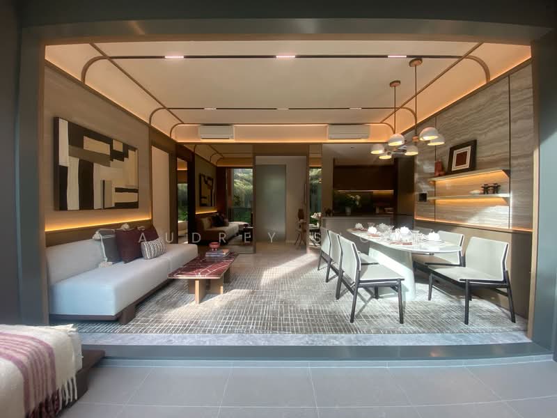 Freehold Prime D15 Direct Developer Price Showflat Viewing Daily. Call Now!, , 3 Bedrooms, 1,216 sqft, Apartment For Sale, by Audrey Siow, 500142728 - Living Room - PropertyGuru.com.sg
