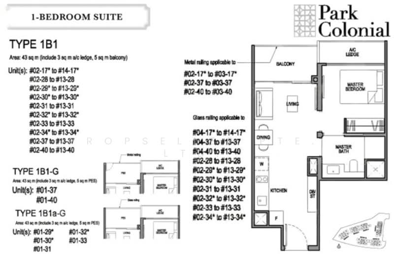Park Colonial, 8 Woodleigh Lane, 1 Bedroom, 463 sqft, Condominium For Sale, by NOEL PHOON, 500142740 - PropertyGuru.com.sg