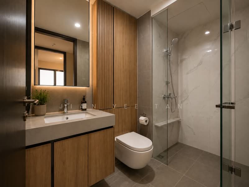 AMO Residence, 23 Ang Mo Kio Rise, 2 Bedrooms, 743 sqft, Condominium For Sale, by Jian Yee Tan, 500142741 - Bathroom - PropertyGuru.com.sg