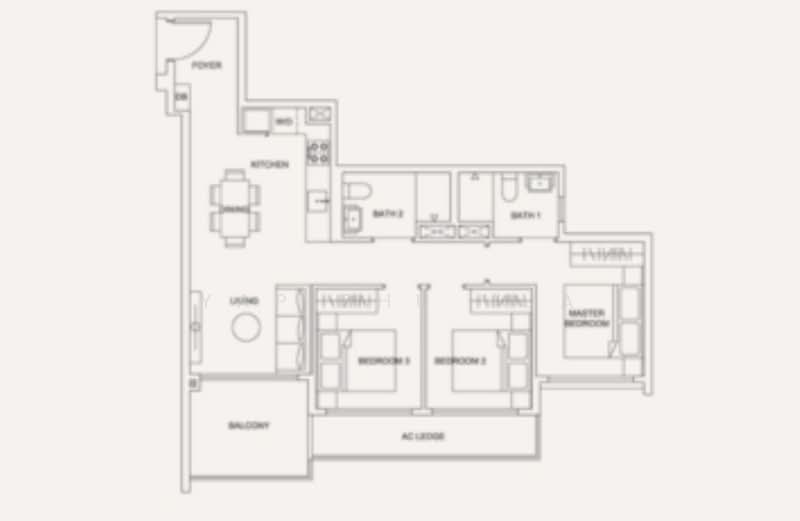Urban Treasures, 205 Jalan Eunos, 3 Bedrooms, 883 sqft, Condominium For Sale, by Yap Shu Hua, 500142742 - PropertyGuru.com.sg