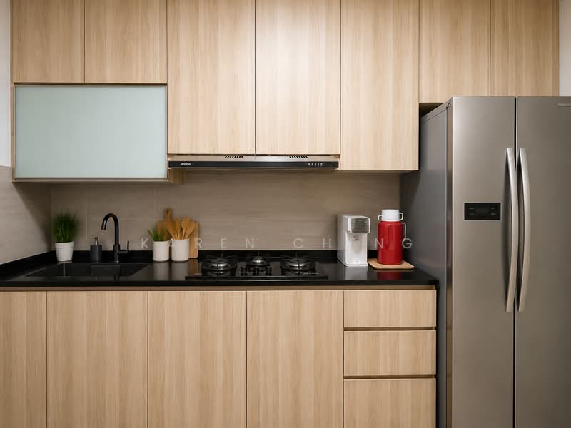 573C Woodlands Glen, 573C Woodlands Drive 16, 3 Bedrooms, 1,001 sqft, HDB Flat For Sale, by Karen Cheng, 500142795 - Kitchen - PropertyGuru.com.sg