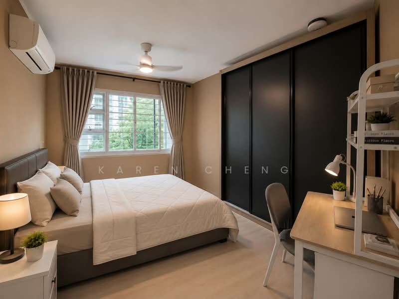 573C Woodlands Glen, 573C Woodlands Drive 16, 3 Bedrooms, 1,001 sqft, HDB Flat For Sale, by Karen Cheng, 500142795 - Bedroom - PropertyGuru.com.sg