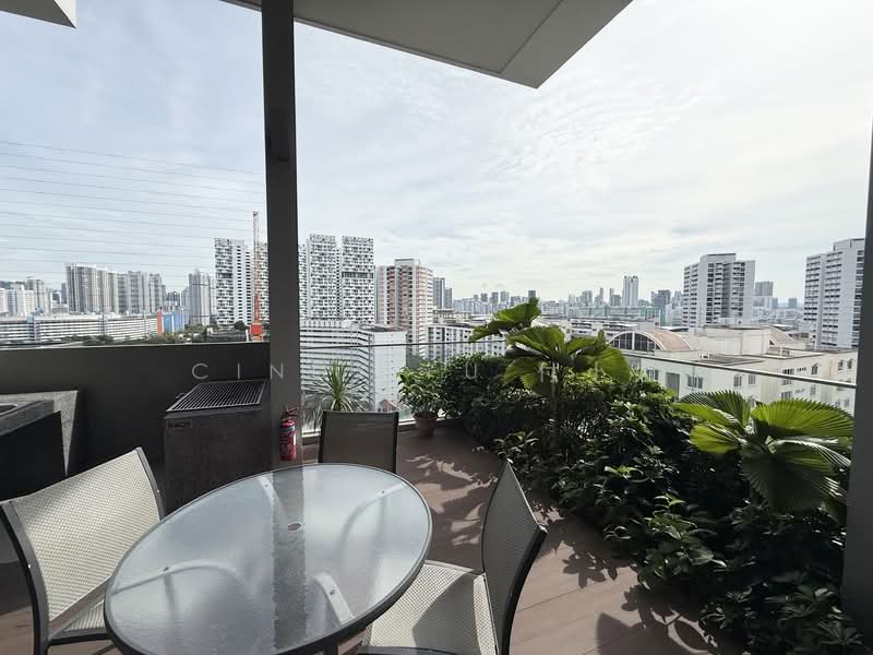 Regent Residences, 1091 Serangoon Road, 2 Bedrooms, 689 sqft, Condominium For Rent, by Cindy Fu 付小姐, 500142805 - Balcony - PropertyGuru.com.sg
