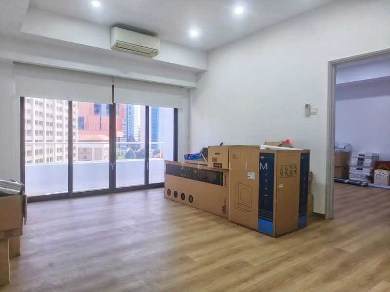 Delfi Orchard, 402 Orchard Road, 1 Bedroom, 753 sqft, Apartment For Rent, by Yvette Lim, 500142812 - Unit 2 Living Room - PropertyGuru.com.sg