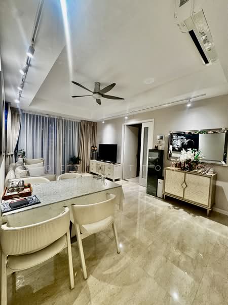 Caribbean at Keppel Bay, 46 Keppel Bay Drive, 2 Bedrooms, 883 sqft, Condominium For Sale, by Joey Huttons, 500142833 - Living Room - PropertyGuru.com.sg