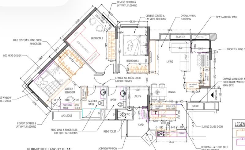 The Florida, 72 Hougang Avenue 7, 3 Bedrooms, 1,313 sqft, Condominium For Sale, by Tien Chua, 500142834 - PropertyGuru.com.sg