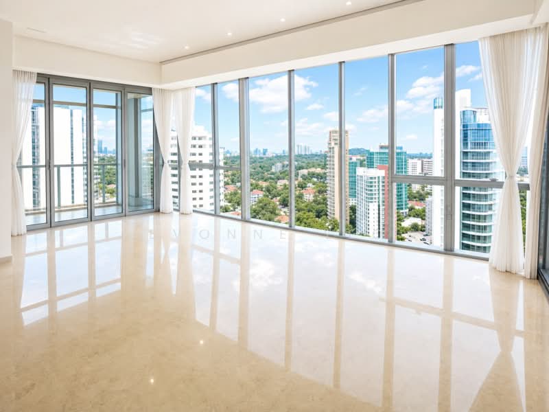 Gramercy Park, 57 Grange Road, 3 Bedrooms, 1,981 sqft, Condominium For Sale, by Evonne Yeo, 500142849 - Living Room - PropertyGuru.com.sg