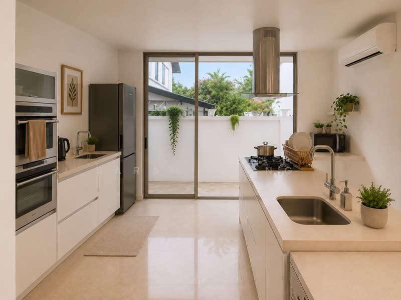 Woo mon chew road, , 4 Bedrooms, 2,350 sqft, Terraced House For Rent, by Sarah Chong, 500142944 - Kitchen - PropertyGuru.com.sg