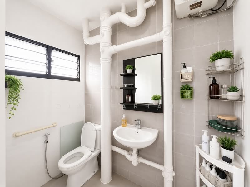 293 Tampines Street 22, 293 Tampines Street 22, 3 Bedrooms, 1,130 sqft, HDB Flat For Sale, by Dian Farhana, 500143034 - Bathroom - PropertyGuru.com.sg