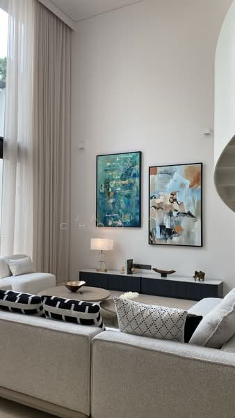 Brand New Detached at Kheam Hock within 1km of SCGS, Kheam Hock Road, 6 Bedrooms, 11,684 sqft, Detached House For Sale, by Jason Choo 朱均庭, 500143073 - Living Room - PropertyGuru.com.sg