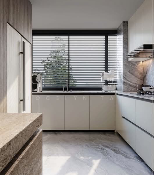 Brand New! Lowest Quantum in District 15! Inter-Terrace, Dido Street / Dafne Street, 5 Bedrooms, 4,263 sqft, Terraced House For Sale, by Jocelyn Tan, 500143086 - Kitchen - PropertyGuru.com.sg