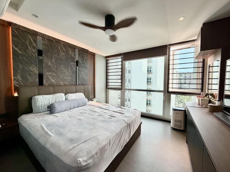 Changi Rise Condo, 12 Simei Rise, 3 Bedrooms, 1,259 sqft, Condominium For Sale, by Andrew Phee, 500143100 - Master Bedroom - PropertyGuru.com.sg