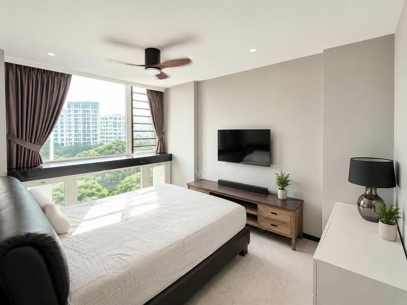 Changi Rise Condo, 12 Simei Rise, 3 Bedrooms, 1,259 sqft, Condominium For Sale, by Andrew Phee, 500143100 - Bedroom 2 - PropertyGuru.com.sg