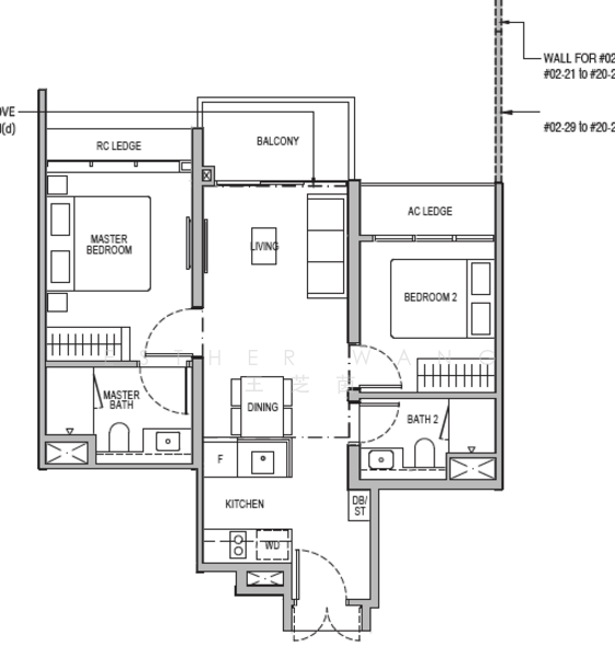 Tembusu Grand, 92 Jalan Tembusu, 2 Bedrooms, 667 sqft, Condominium For Rent, by Esther Wang 王芝茵, 500143122 - PropertyGuru.com.sg