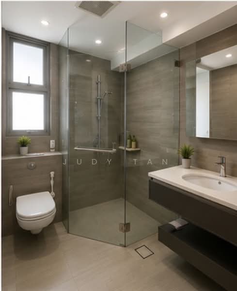 Trilive, 115 Tampines Road, 2 Bedrooms, 624 sqft, Condominium For Sale, by Judy Tan, 500143140 - Bathroom - PropertyGuru.com.sg