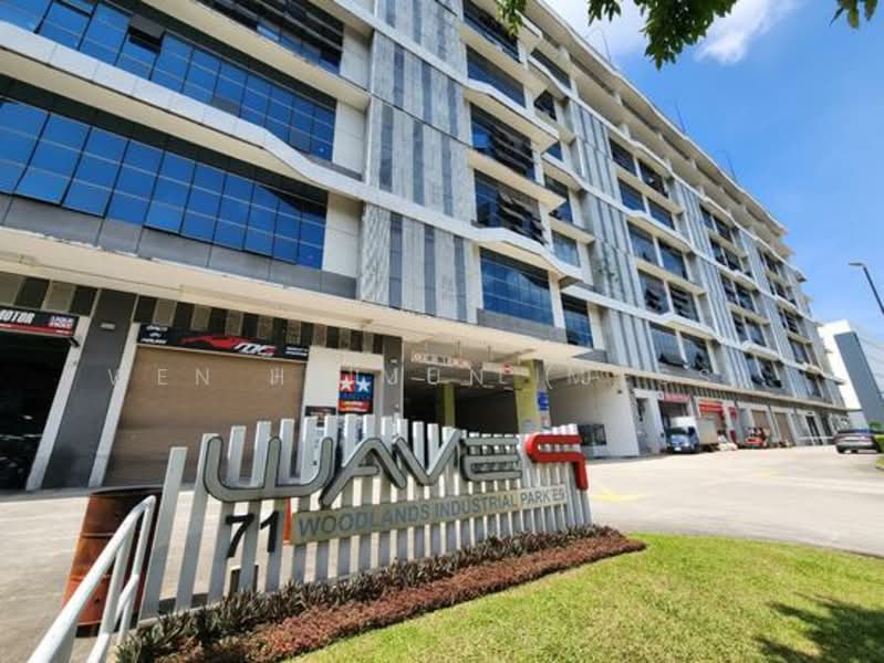 Wave 9, 71 Woodlands Industrial Park E9, 1,841 sqft, Light Industrial (B1) For Sale, by Wen Huijun (Jess), 500143149 - Exterior - CommercialGuru.com.sg